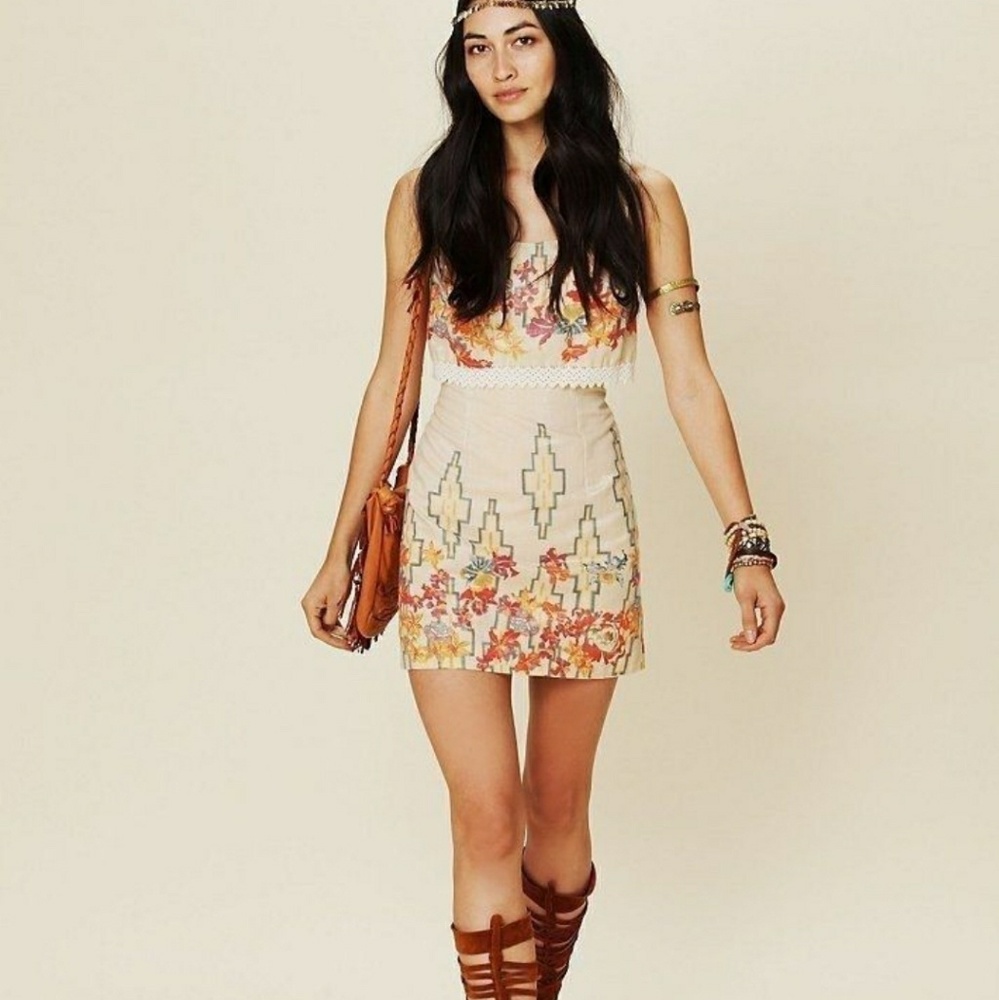 Free People mini big bang dress
