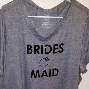 NEW! Danskin Brides Maid T-Shirt - 3X New w/o Tags