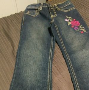 Girls boot cut jeans