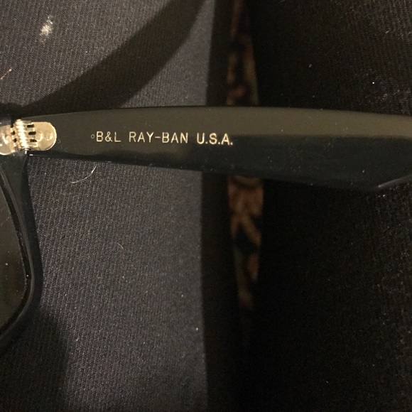 Rare vintage Ray Bans Wayfarer G15 Bausch & Lome main image 4