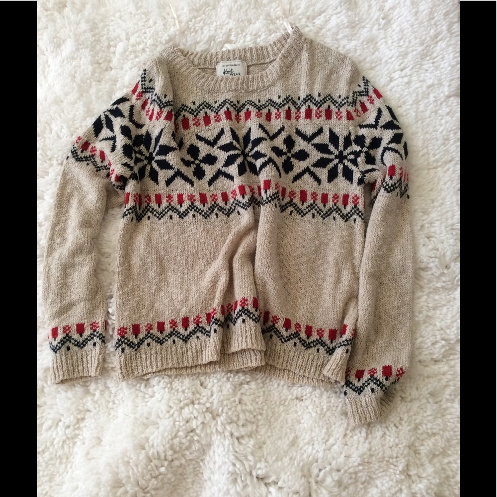 Sweater by knit wear