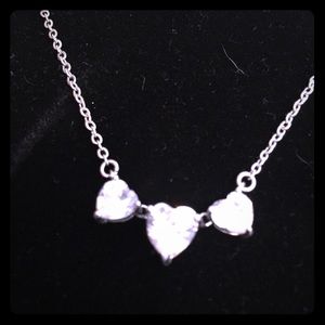 IN STOCK Three heart Necklace