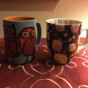 Owl mugs