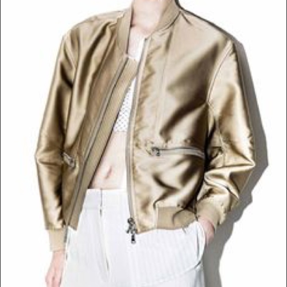 Phillip Lim Bomber Jacket -nude
