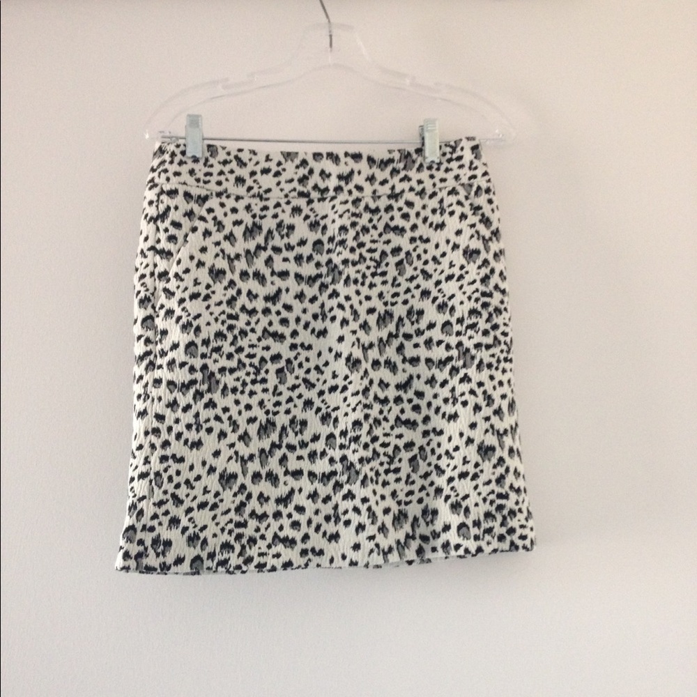 Loft Leopard Print Skirt!