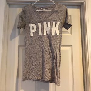 Size Medium Grey V-neck Shirt