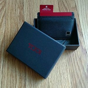 Tumi Monaco Black Slim Card Case