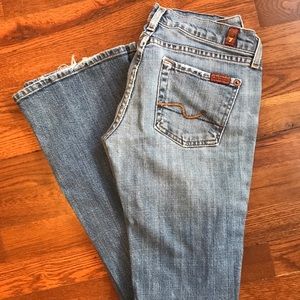 7 for all mankind original bootcut jeans size 26