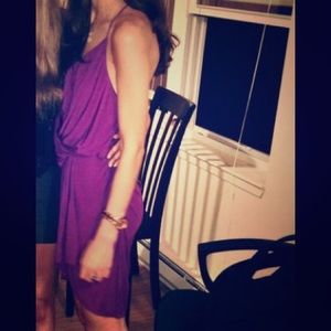 Purple Haute Hippie Cocktail Dress
