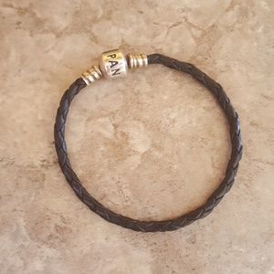 Pandora leather bracelet