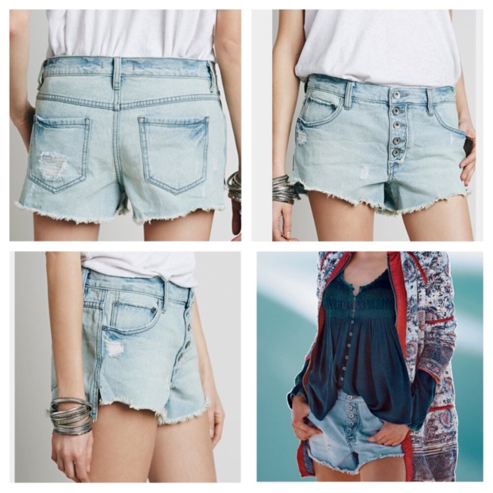 Free People slouch shorts! - Picture 2 of 7