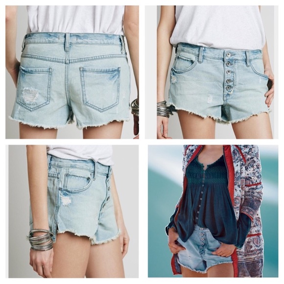 Free People slouch shorts! - Picture 2 of 7