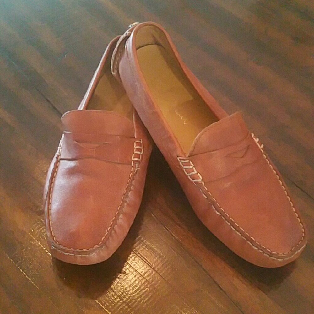 Cole Haan camel/tan Driving Shoes
