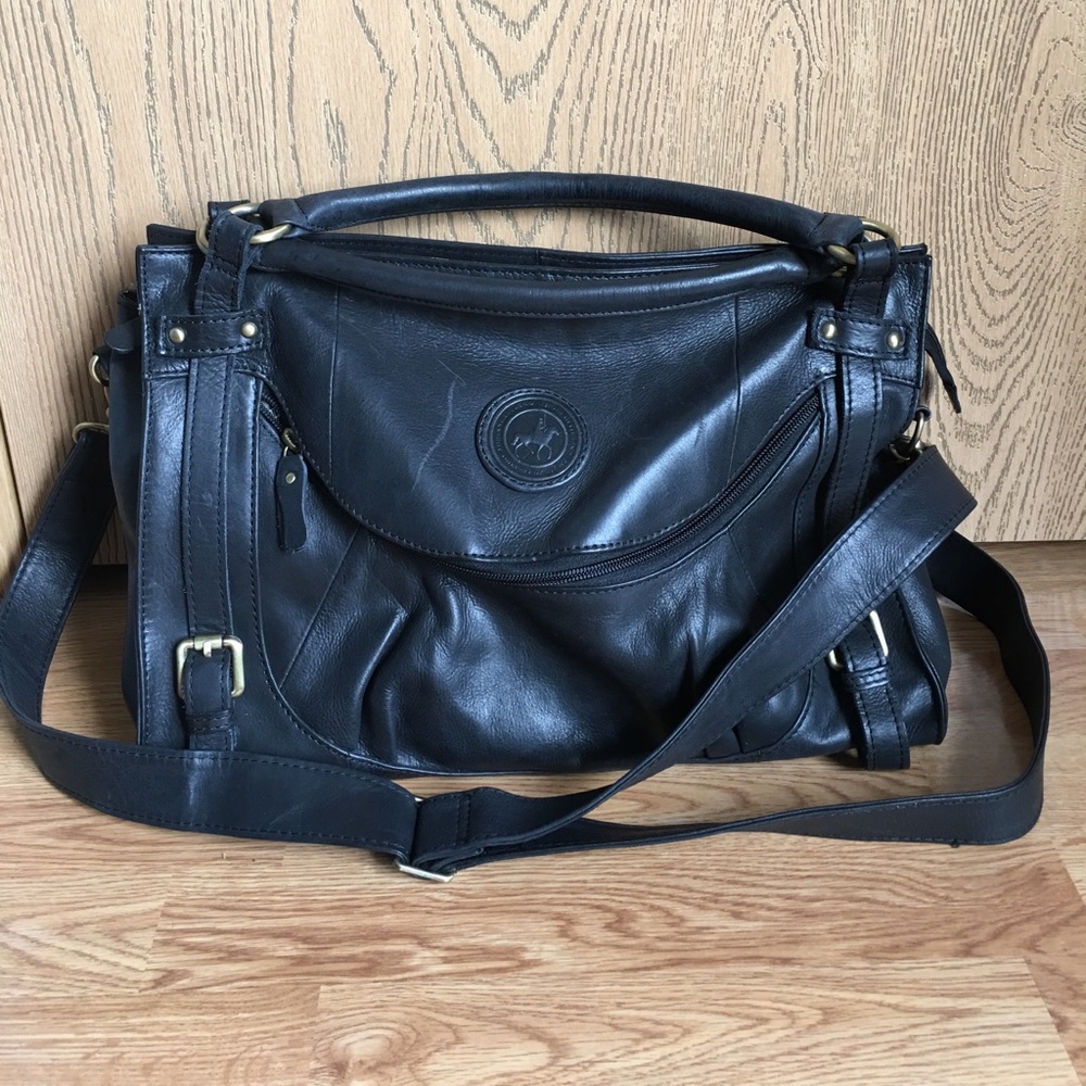 One Fated Knight King Carry All Black Satchel