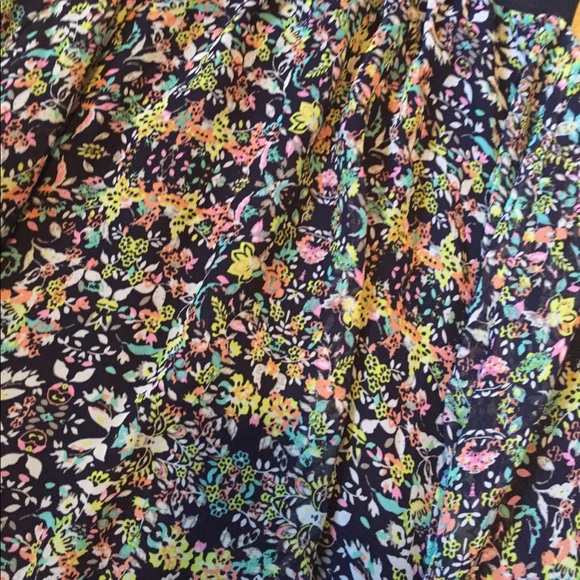 navy floral dress - Picture 3 of 6