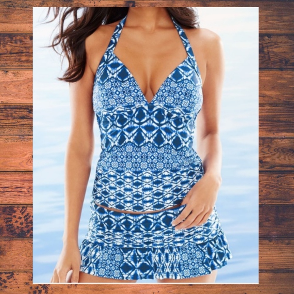 NWT Gorgeous La Blanca Skirted Tankini!!!!