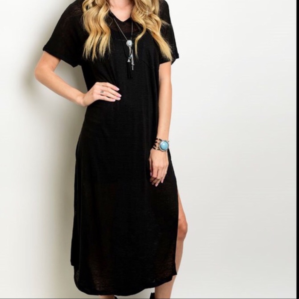 โ๏ธBOHOLOCO FASHION BOUTIQUE Slip Tunic Dress - Picture 2 of 4