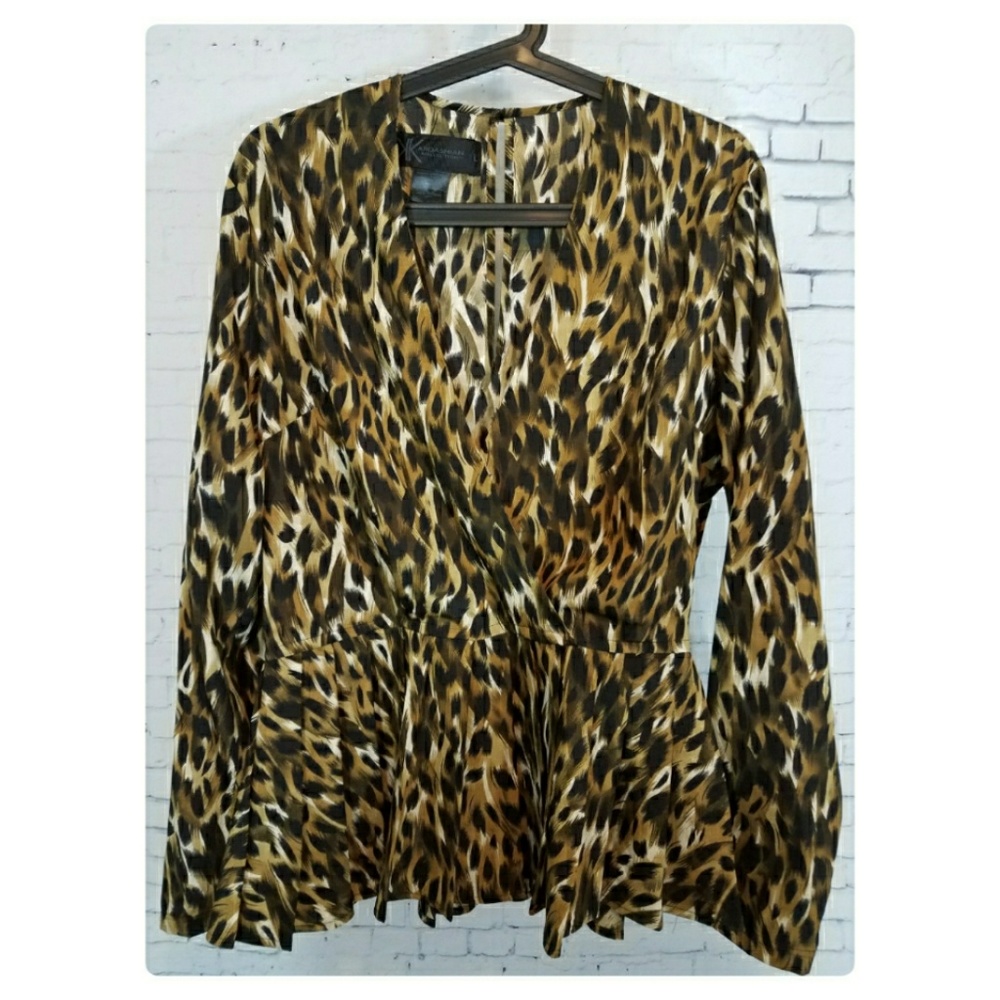 (SOLD !)on other platform. Kardashian Kollection Blouse NWOT