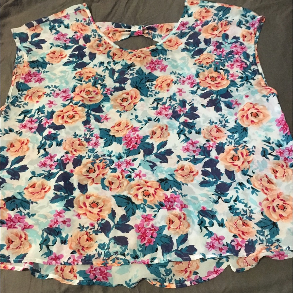 Torrid Floral Blouse