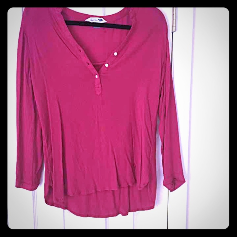 Old Navy pink top