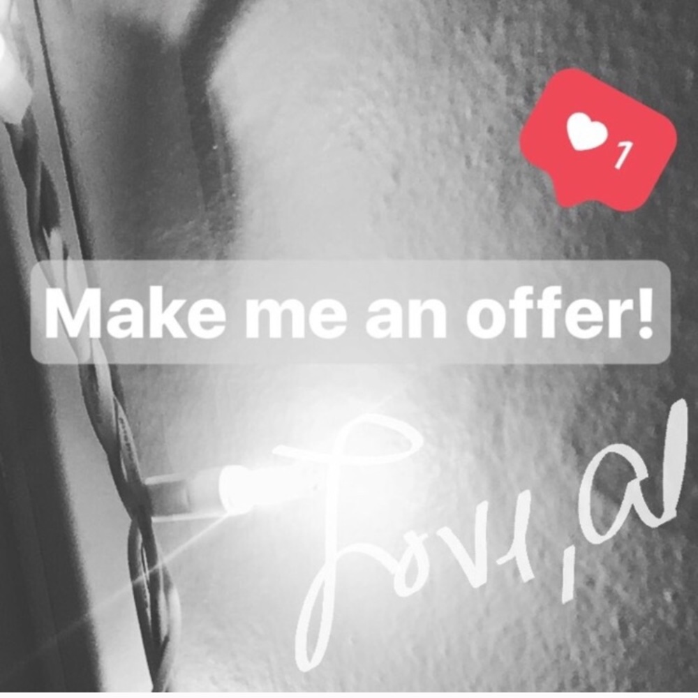 I'm always open to offers!! 😘