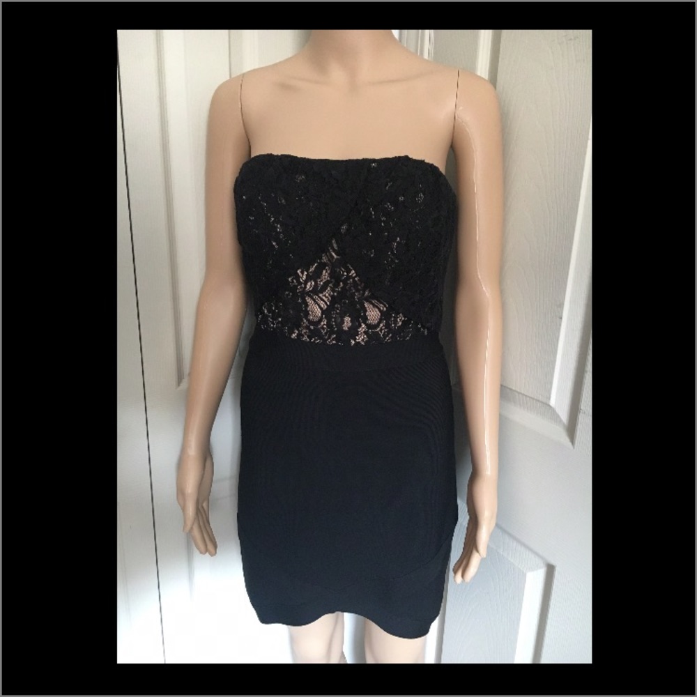 Bebe Strapless Dress