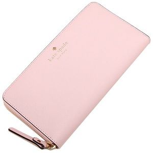 Pink Kate Spade large wallet
