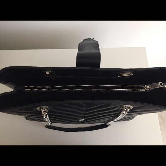 (SOLD) SAINT LAURENT CLASSIC LARGE MONOGRAMME BAG - Picture 4 of 8