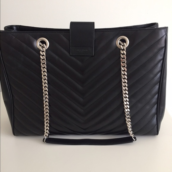 (SOLD) SAINT LAURENT CLASSIC LARGE MONOGRAMME BAG - Picture 6 of 8