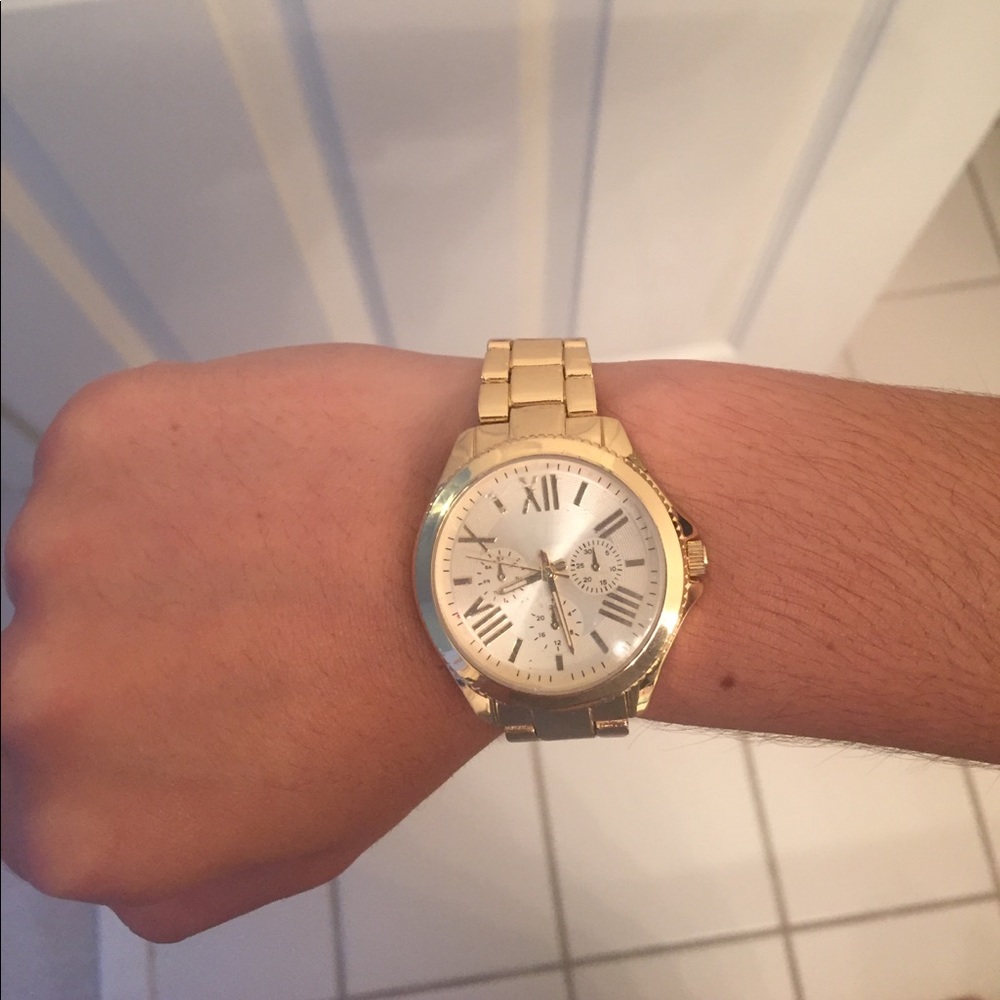 gold watch