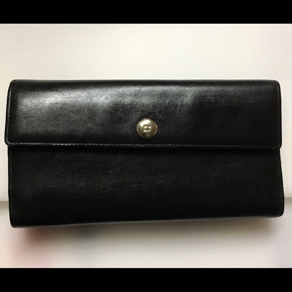 Kate Spade, black leather wallet