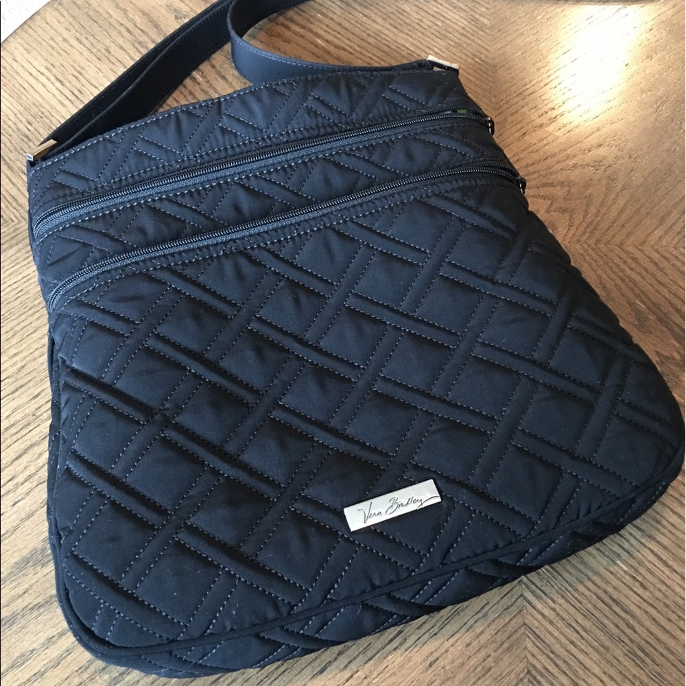 Vera Bradley Triple Zip Hipster Crossbody