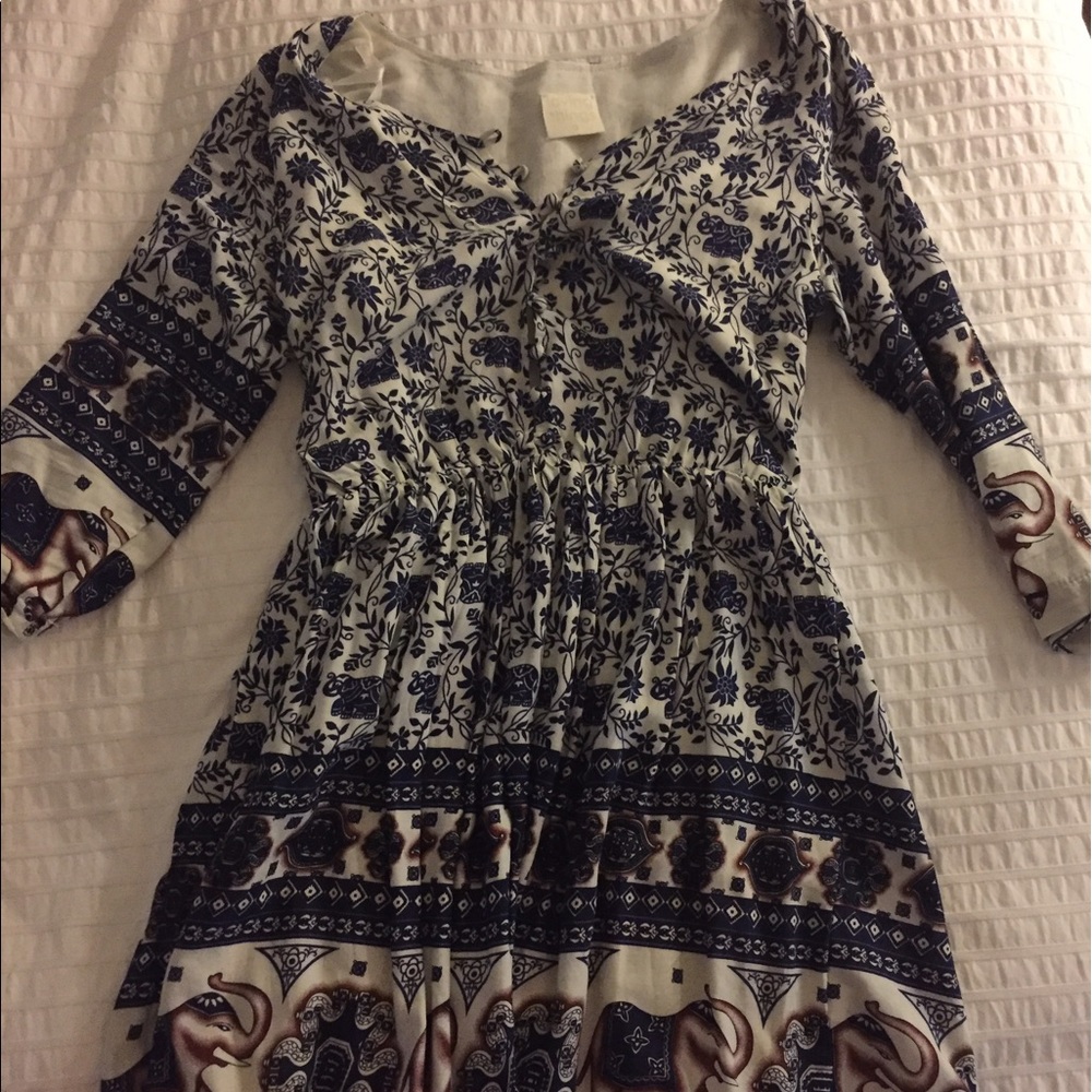 💕💕Summer half button up dress💕💕