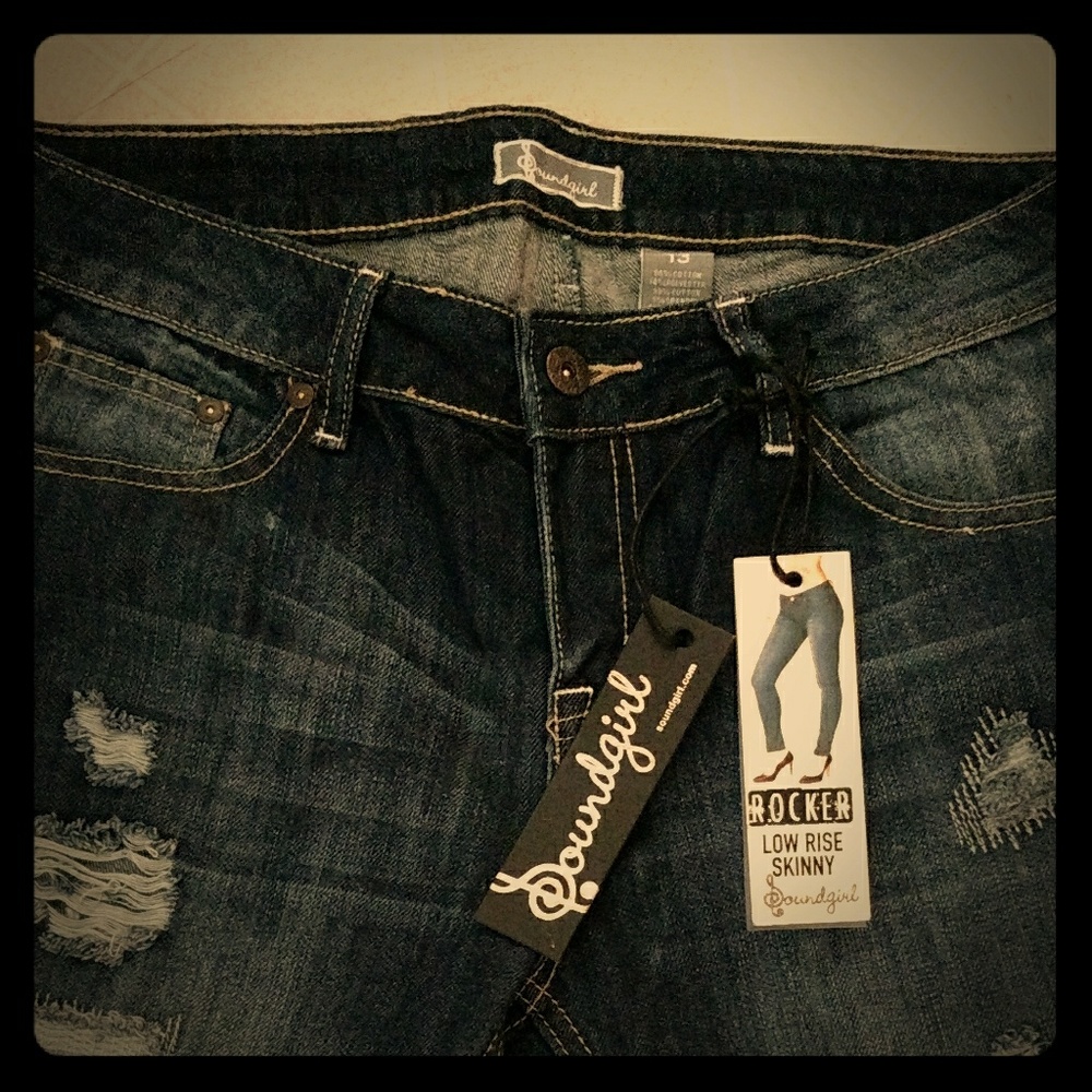 Women's skinny/rocker jeans
