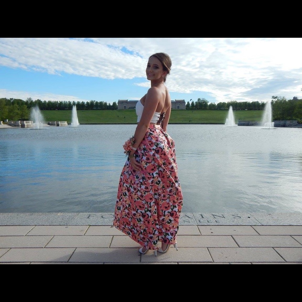 Floral Prom Dress