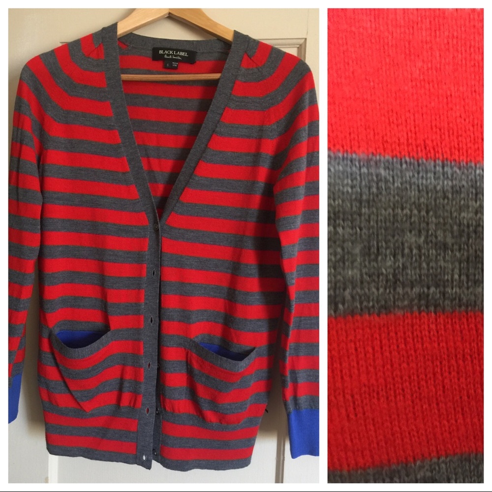 Paul Smith Striped Cardigan