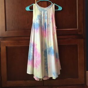 Tie die dress