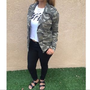Camoflauge Military Jacket