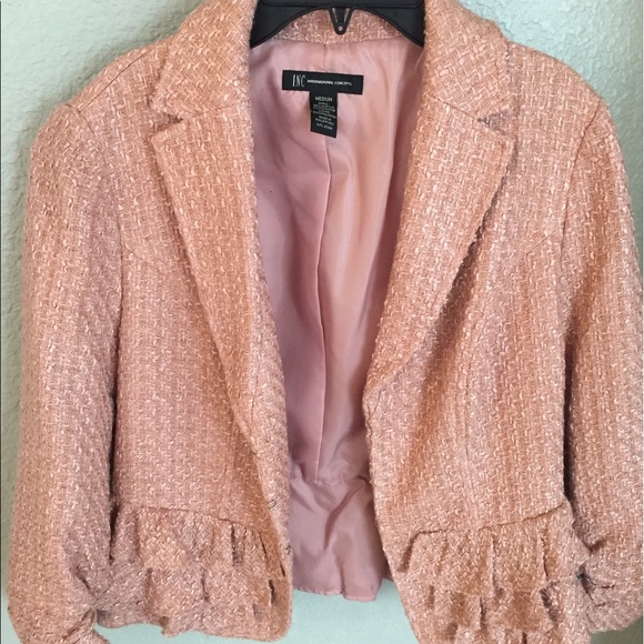 Cute Shell-colored Blazer - Picture 2 of 5