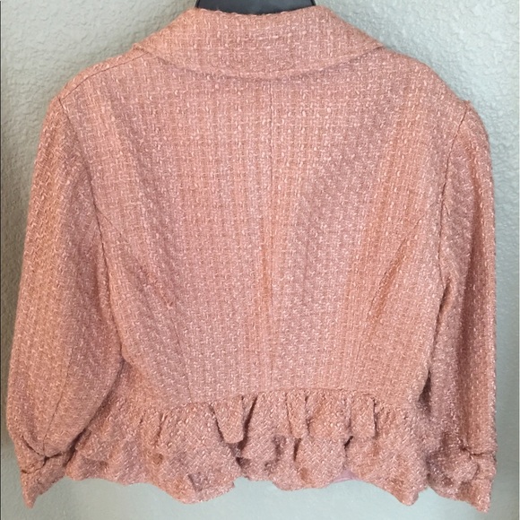 Cute Shell-colored Blazer - Picture 3 of 5