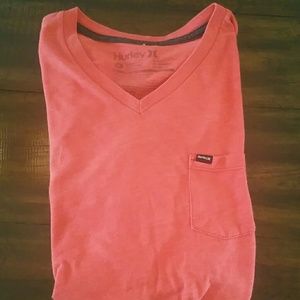 Hurley Dk. Salmon cotton tshirt