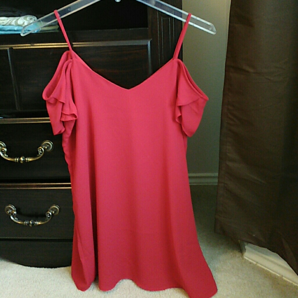 Forever 21 Open Shoulder Dress