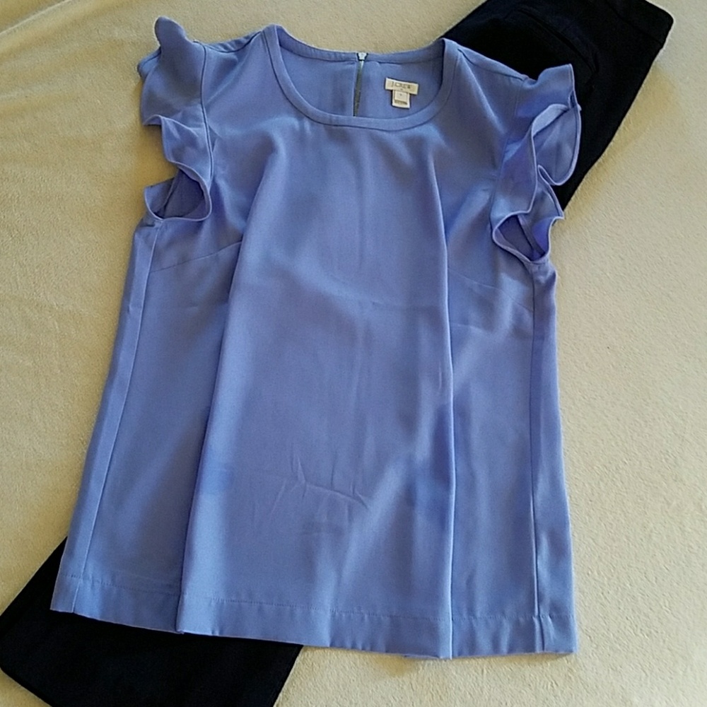 J. Crew cap sleeve tank top