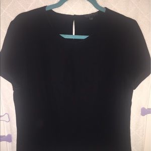 Black short sleeve Blouse