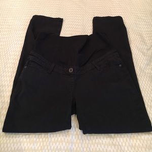 Boden Maternity Black Jeans - UK SZ 10R/US SZ 6/8
