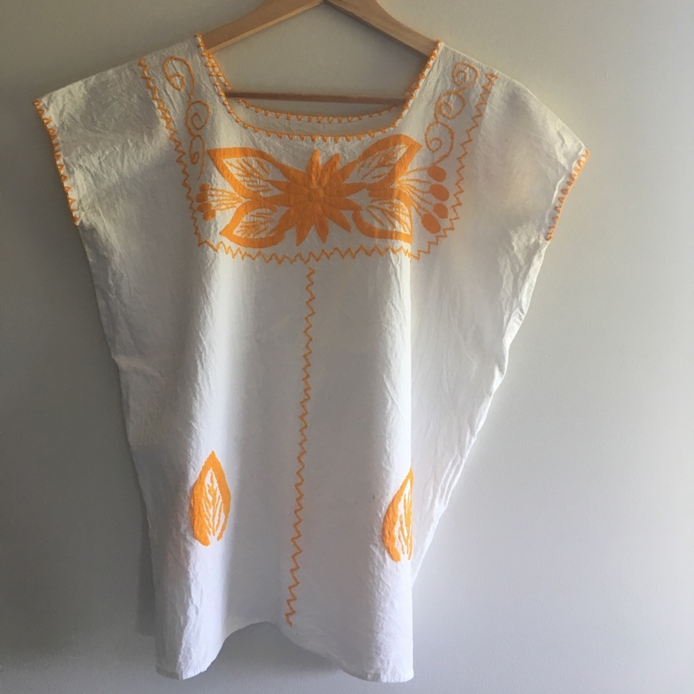 Embroidered top