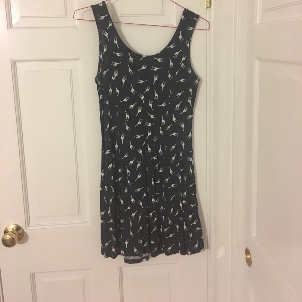 Sun dress from the U.K. With giraffes on it