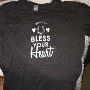 LS "Bless Your Heart" Shirt