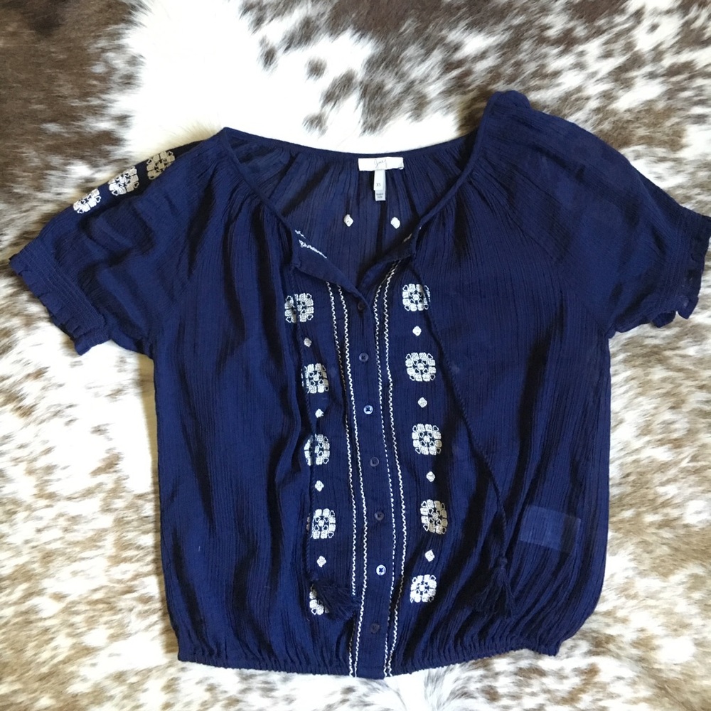 Joie Peasant Blouse