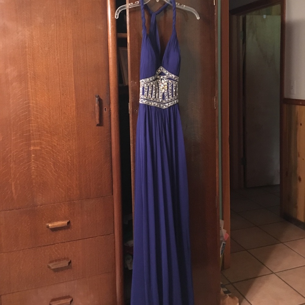 Midnight blue Prom dress